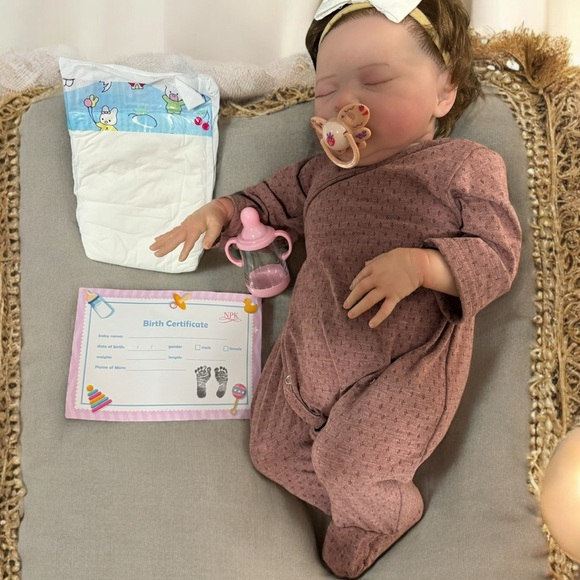 Realistic Baby Doll with Accessories